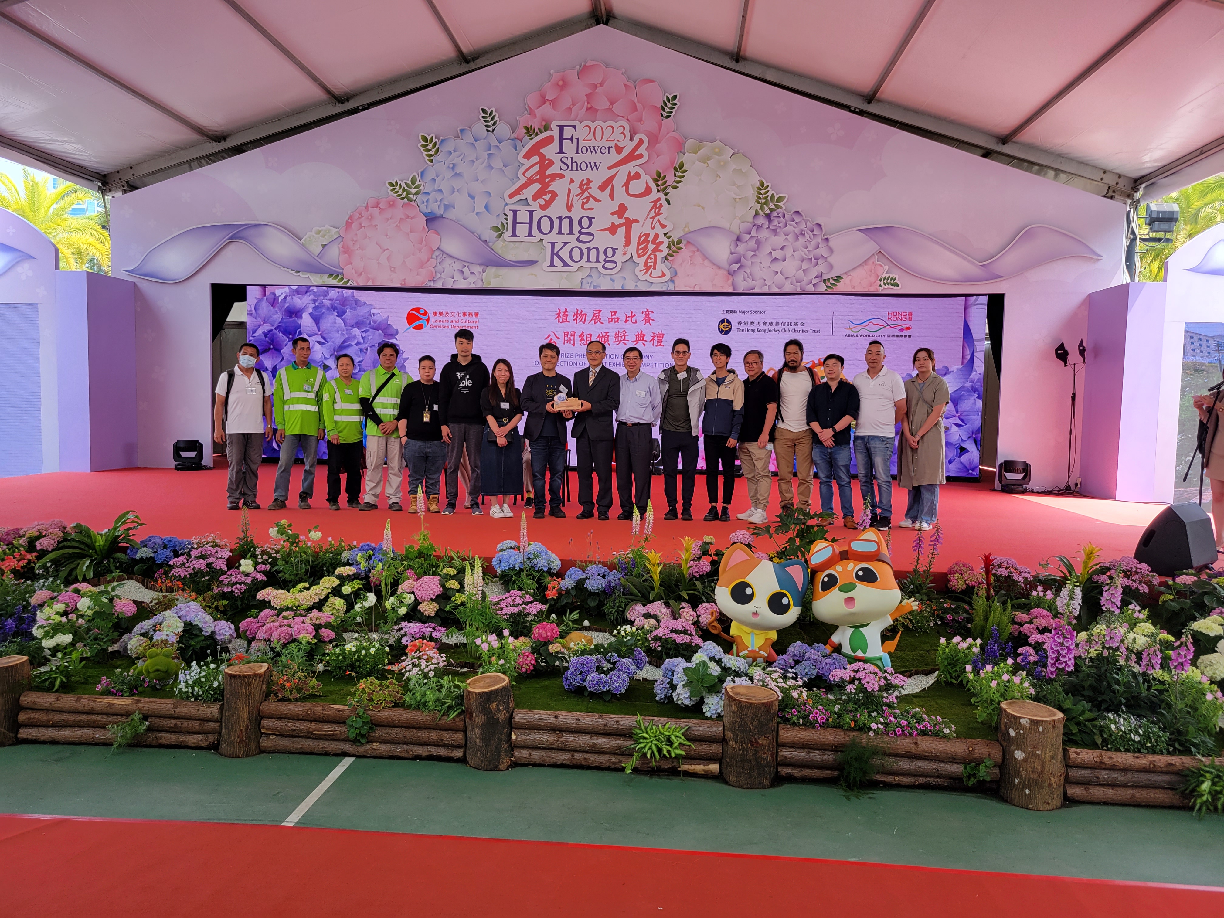 Hong Kong Flower Show 2023 Display Section (Local) -
Grand Award for Design Excellence (Landscape Display)